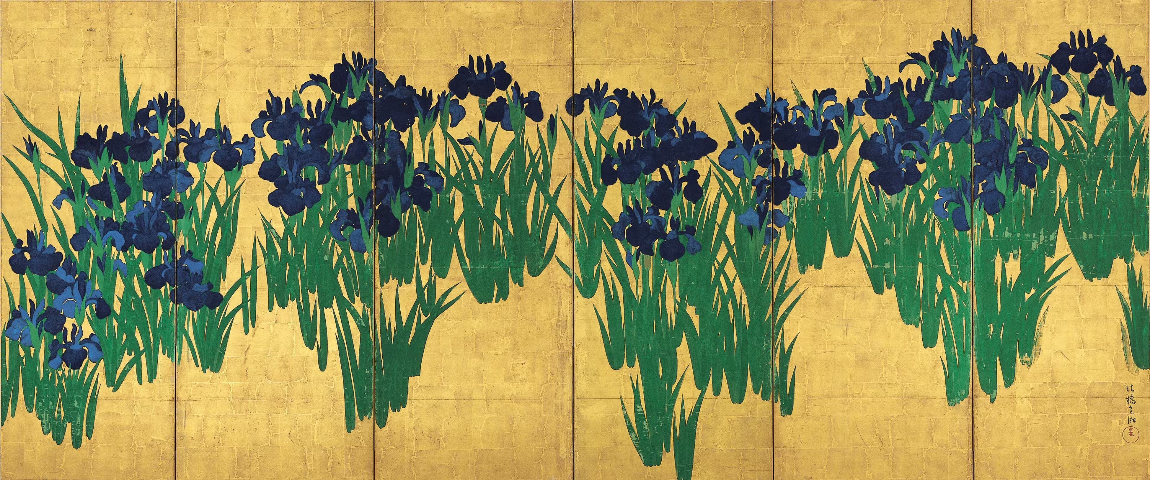 Ogata Korin - Irises